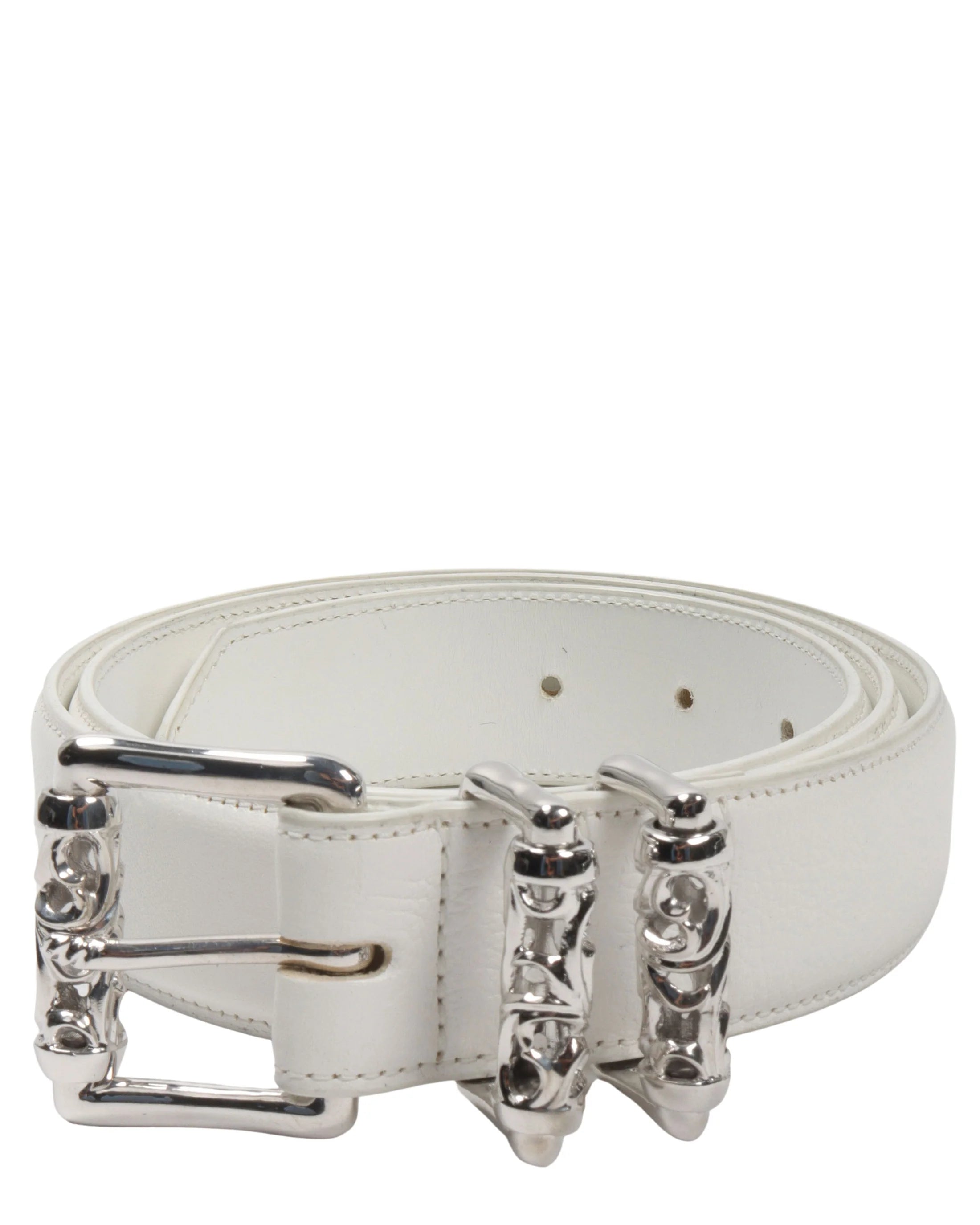 Chromy Roller Belt White