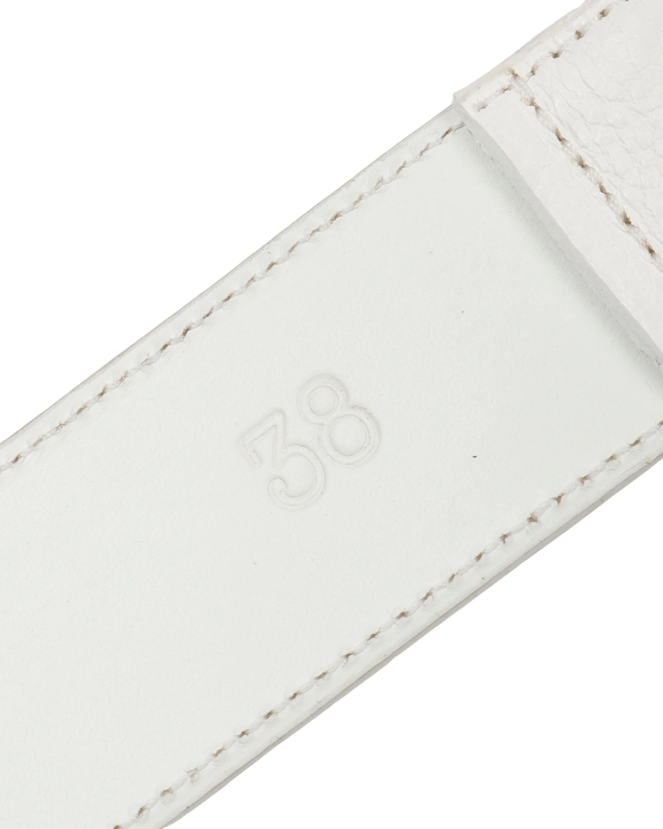 Chromy Roller Belt White