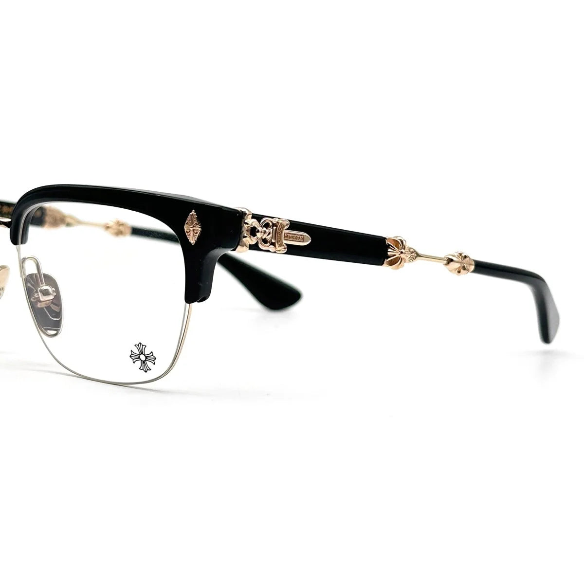 Chromy Rimless Frames Black/Gold